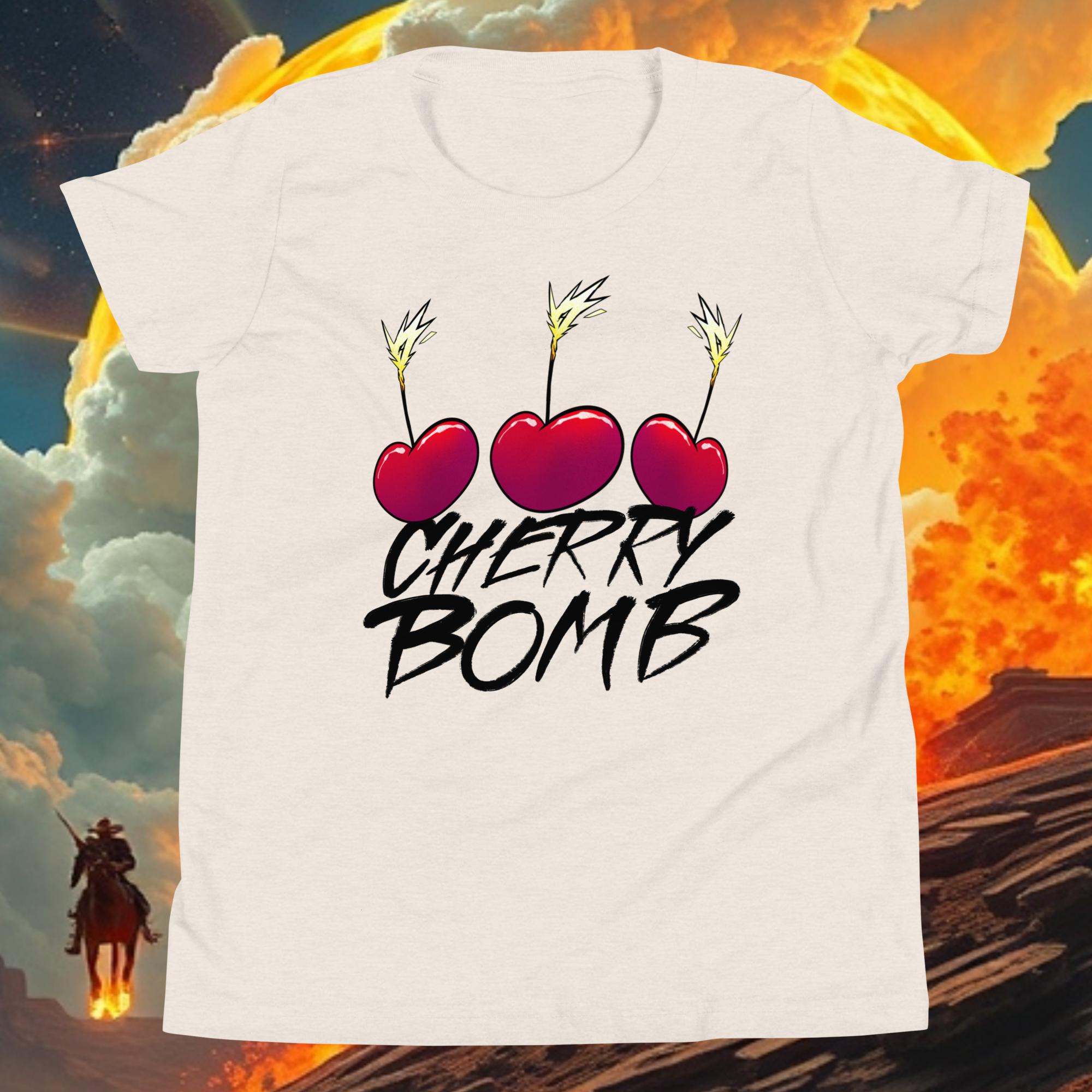 Cherry Bomb Kids Short Sleeve T-Shirt